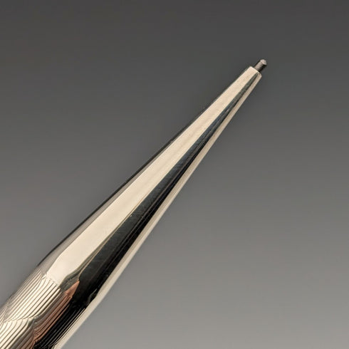 1965 British Yard O'Red Sterling Silver Push-Pull Pencil in Case